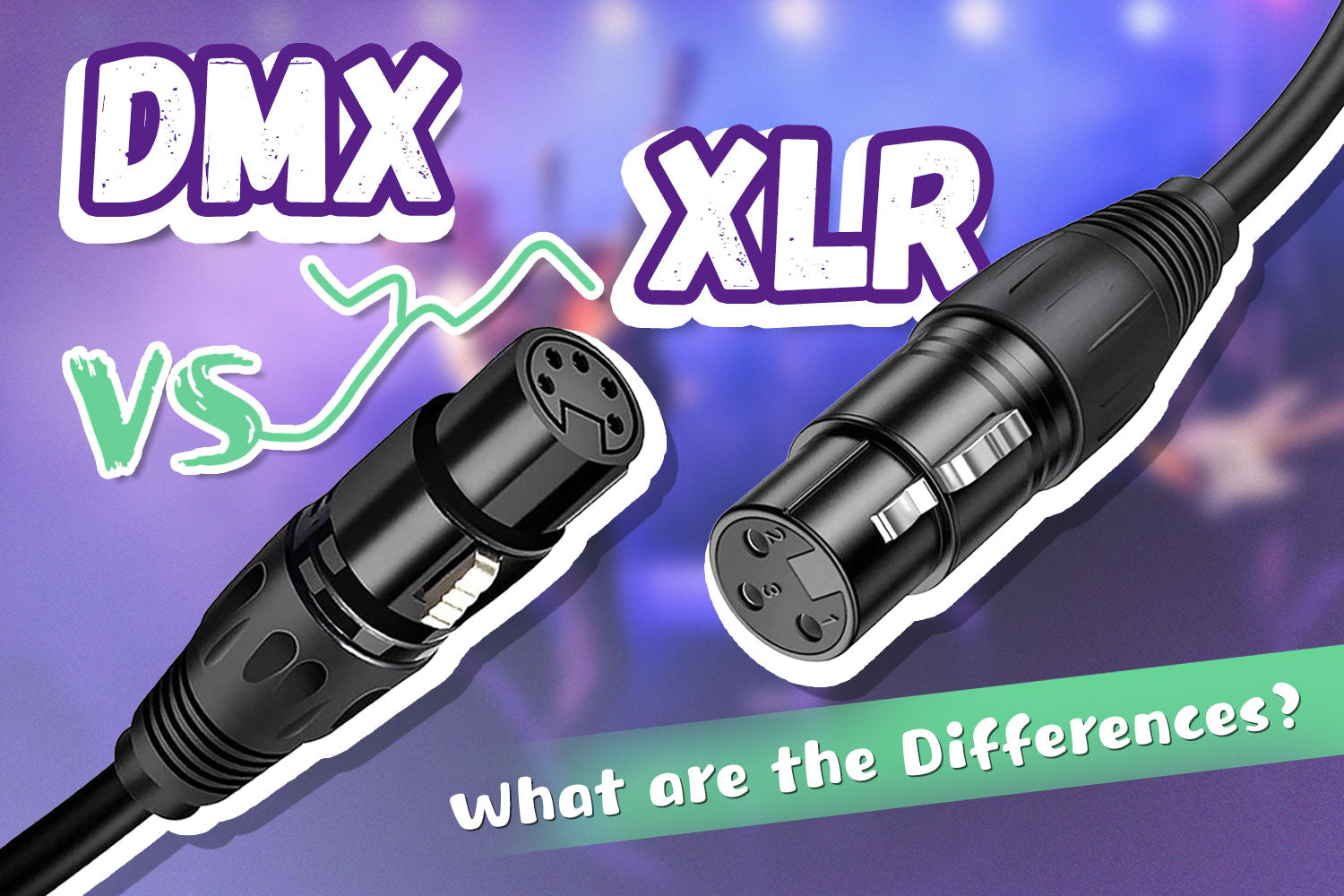 DMX VS. XLR: What are the Differences? – VCELINK