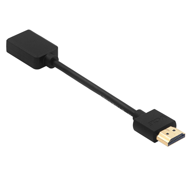 Câble HDMI plat InLine®, HDMI-High Speed avec Ethernet, Contacts