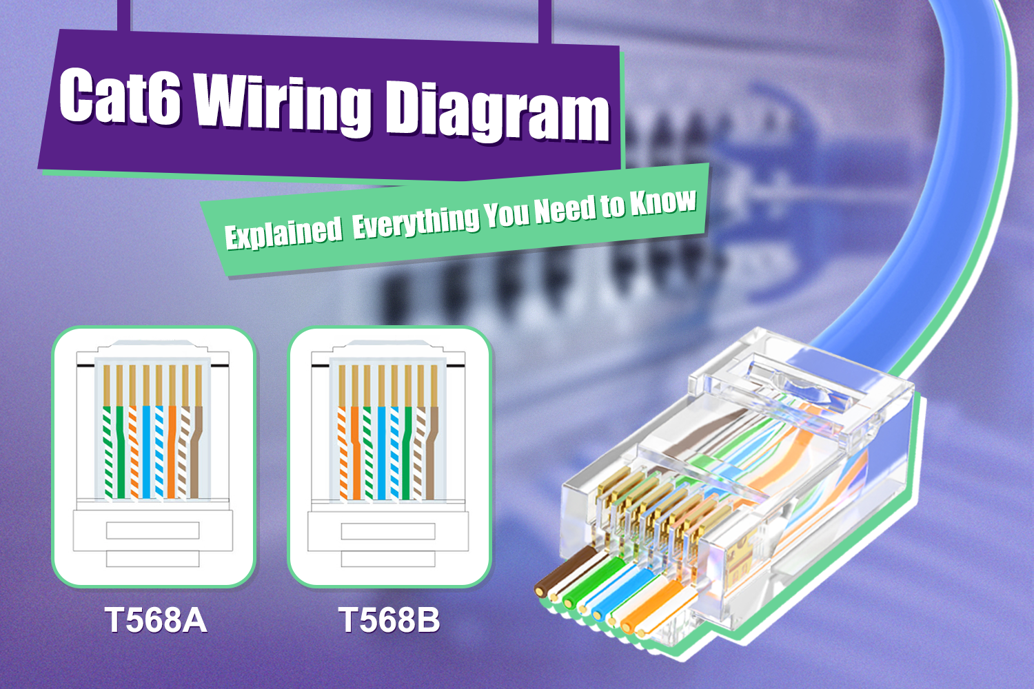 Cat6 Wiring Diagram Explained - Everything You Need to Know – VCELINK