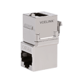 90-Degree Angled Shielded Cat6a Keystone Coupler VCELINK