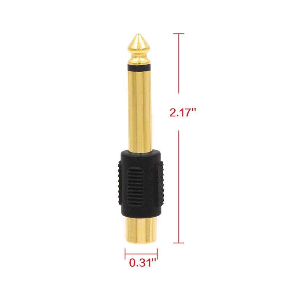 Quarter inch jack online adapter